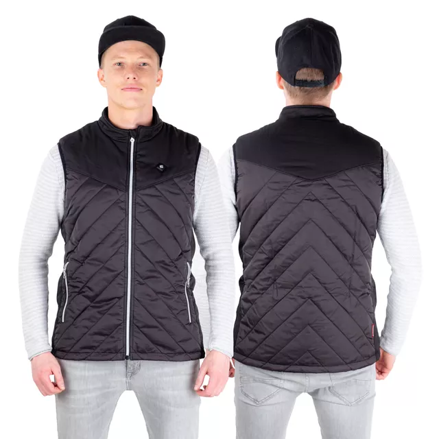 Men’s Heated Vest inSPORTline WARMhim - Black
