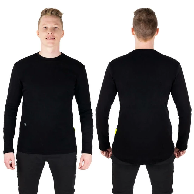 Men’s Heated T-Shirt W-TEC Insulong w/ 10,000 mAh Power Bank - Black
