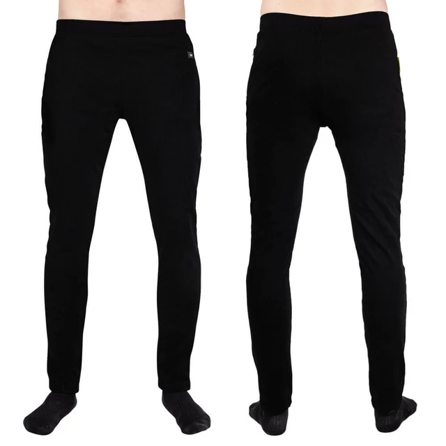 Men’s Heated Pants W-TEC Insupants w/ 10,000 mAh Power Bank - Black
