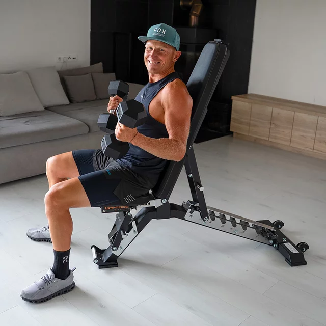 Adjustable Weight Bench inSPORTline X-NT FB40 • GapFree System