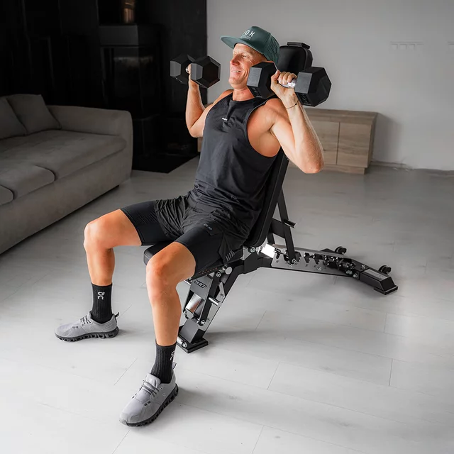 Adjustable Weight Bench inSPORTline X-NT FB40 • GapFree System
