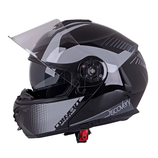 Flip-Up Motorcycle Helmet W-TEC FS-907 P/J - Gunmetal Antracite