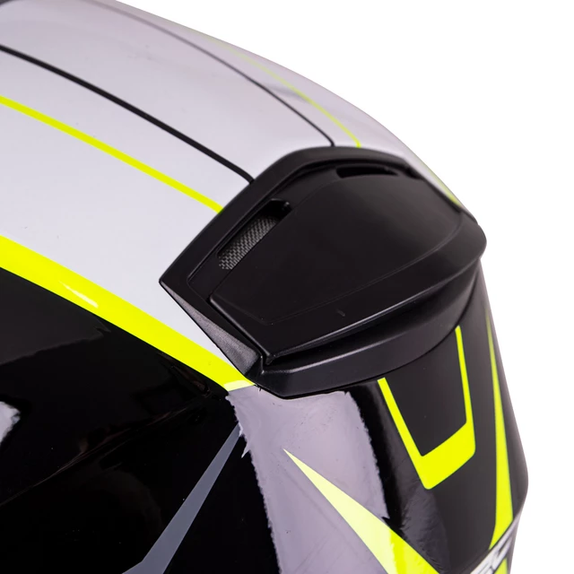 Motorcycle Helmet W-TEC FS-816 Black-Fluo Yellow