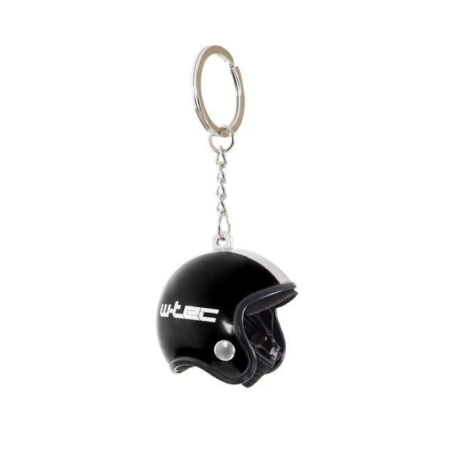 Helmet-Shaped Keychain W-TEC Clauer - Orange - Black