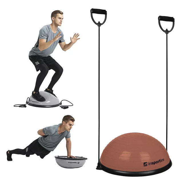 Balance Trainer inSPORTline Dome UNI - Blue - mocha mousse