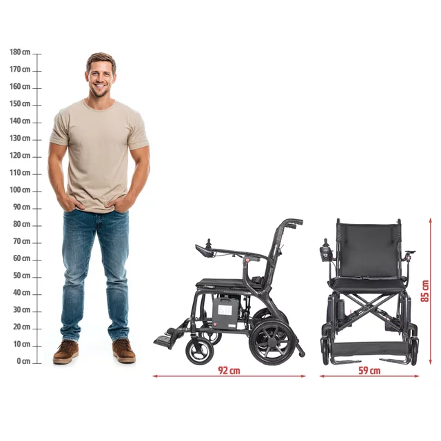 Carbon Electric Wheelchair inSPORTline Feally