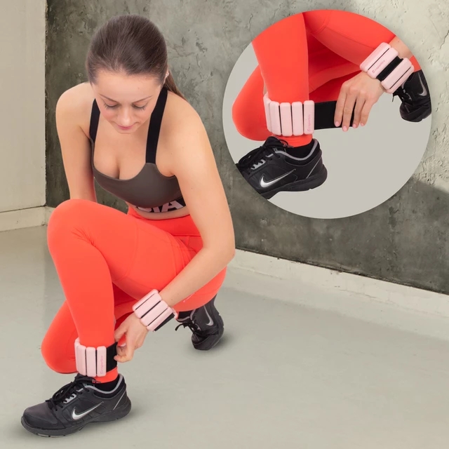 Adjustable Wrist/Ankle Weights inSPORTline Brace