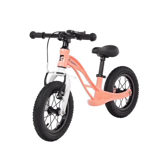 Children’s Balance Bike inSPORTline Pufino 12" - Blue - Peach
