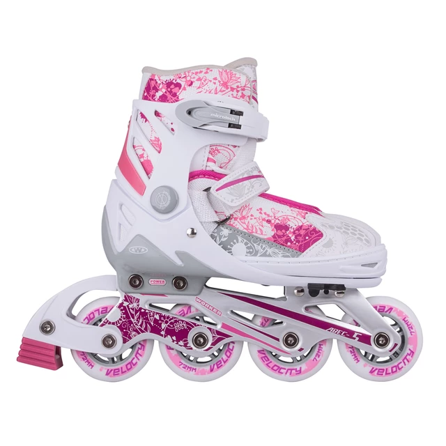 2-in-1 Skates/Inline skates WORKER Pinkola