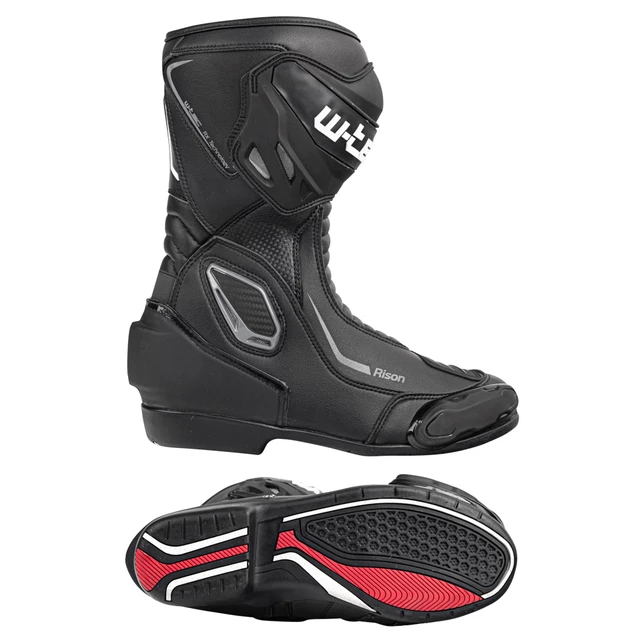 Motorcycle Boots W-TEC Rison - Black