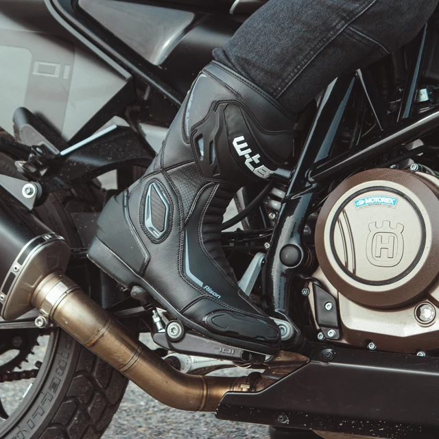 Motorcycle Boots W-TEC Rison - Black