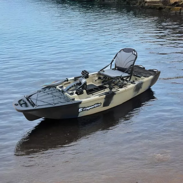 Folding Pedal Drive Kayak inSPORTline Rhoner Desert Camo