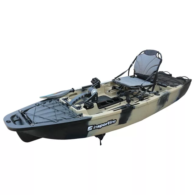 Folding Pedal Drive Kayak inSPORTline Rhoner Desert Camo