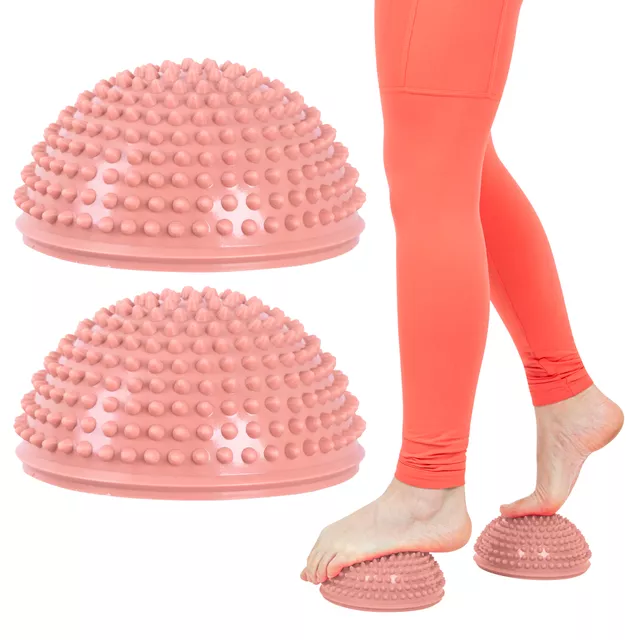 Balance and Foot Massage Pad inSPORTline Uossia - Light Pink - mocha mousse