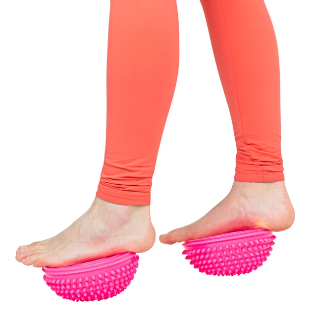 Balance and Foot Massage Pad inSPORTline Uossia - Light Pink