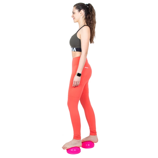 Balance and Foot Massage Pad inSPORTline Uossia - Light Pink