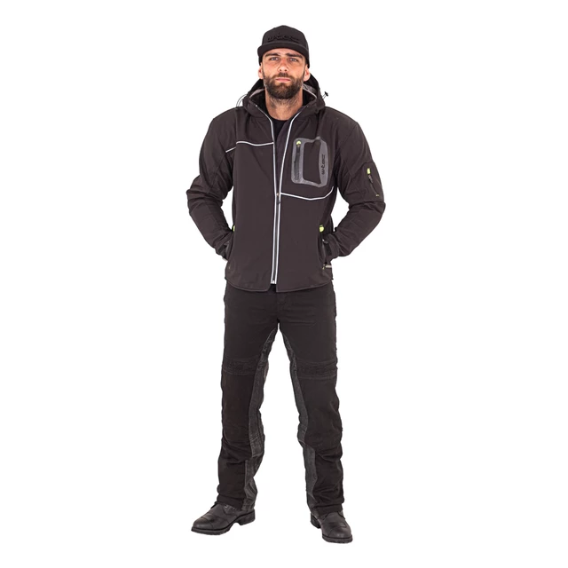 Men’s Motorcycle Pants W-TEC Raggan - Black