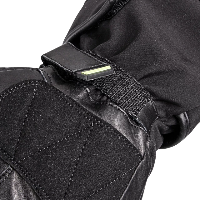 Heated Moto and Ski Gloves inSPORTline HEATride - Black-Fluo Green