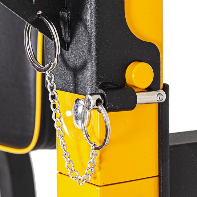 Free-Standing Pull-Up Station inSPORTline Power Tower PT250 - Black-Yellow