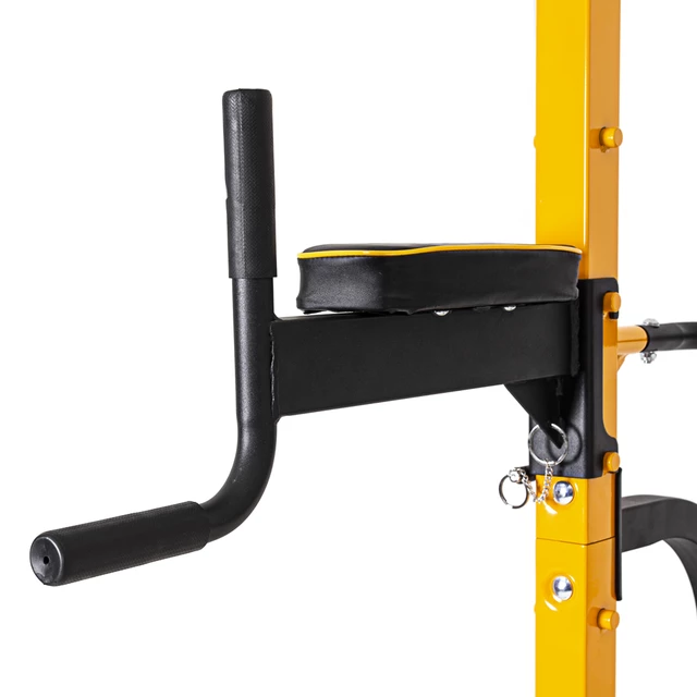 Free-Standing Pull-Up Station inSPORTline Power Tower PT250 - Black-Yellow