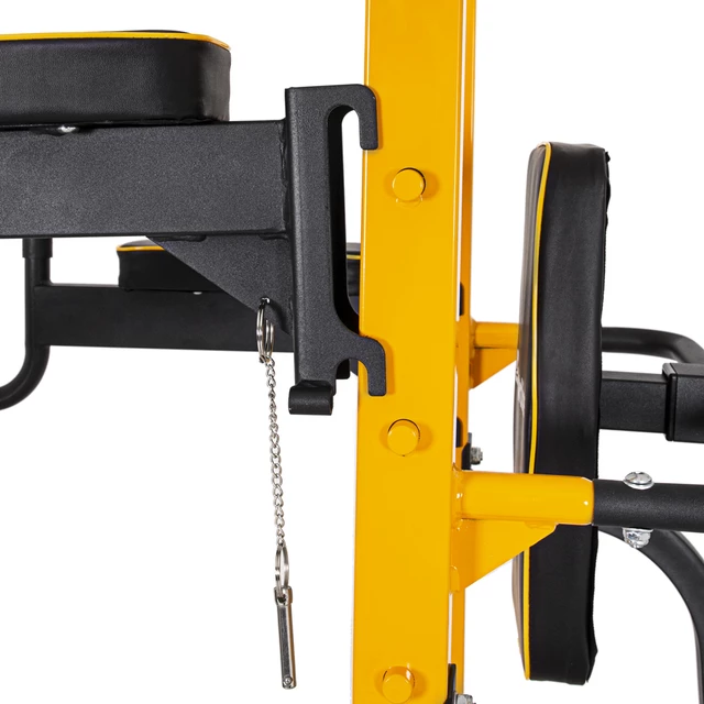 Free-Standing Pull-Up Station inSPORTline Power Tower PT250 - Black-Yellow