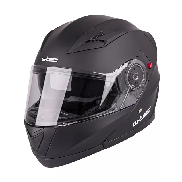 Flip-Up Motorcycle Helmet W-TEC Pezzon - White-Bronze