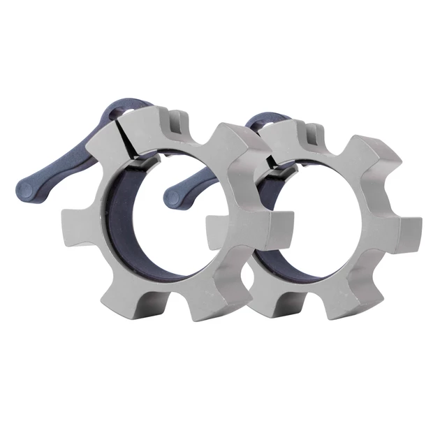 Aluminium Olympic Safety Collar inSPORTline CL-21 - Red - Silver