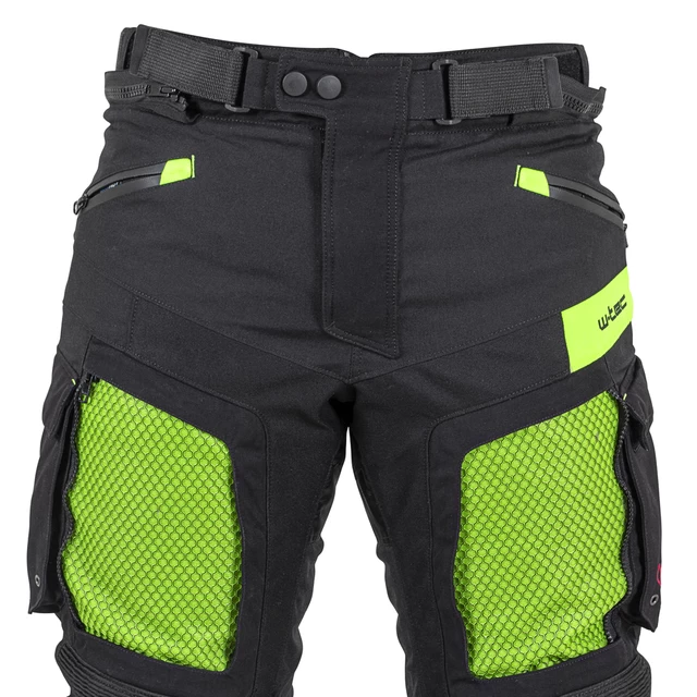 Motorcycle Pants W-TEC Aircross - Black-Grey
