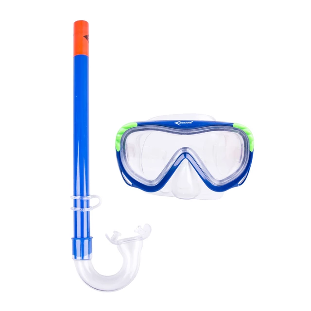 Diving Set Escubia Turtle Kid - Blue - Blue