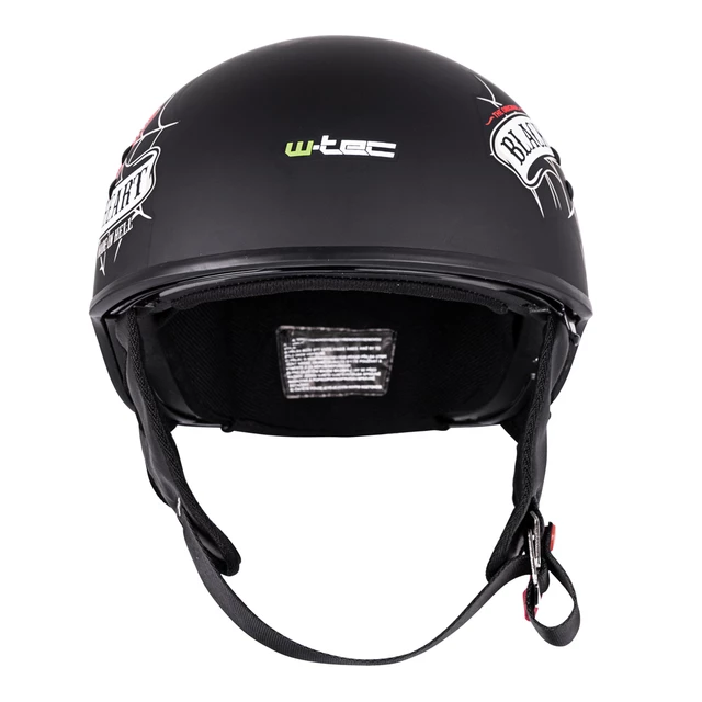 Motorcycle Helmet W-TEC Web Skull V535