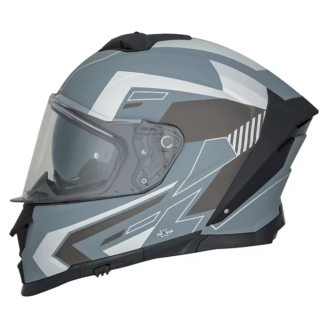 Motorcycle Helmet W-TEC Nexwor Graphic - Fluo