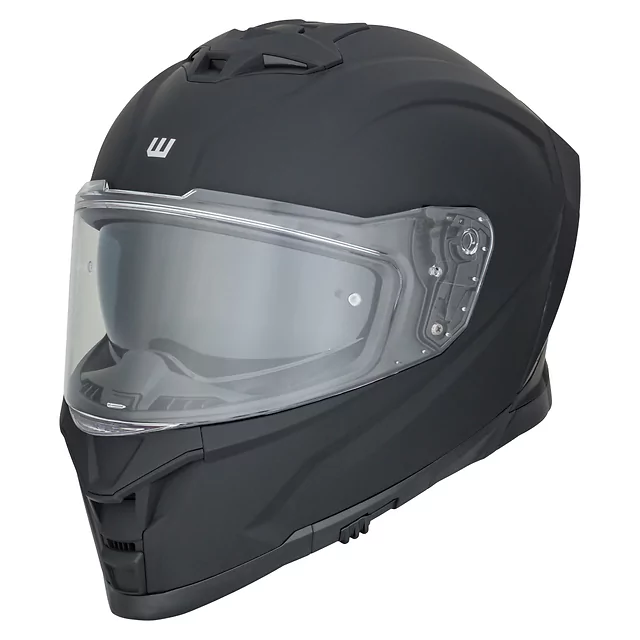 Motorcycle Helmet W-TEC Nexwor - Glossy White - Matte Black