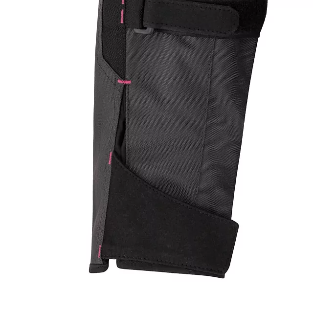 Women’s Motorcycle Jacket Barbata - černo-šedo-růžová