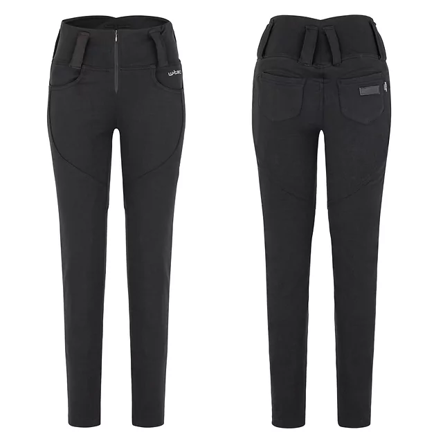 Women’s Motorcycle Leggings W-TEC Nombutta - Black