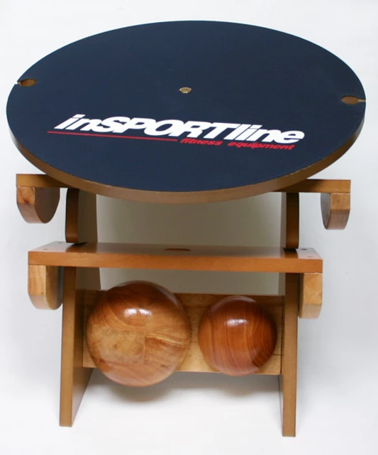 inSPORTline Wooden Balance Trainer