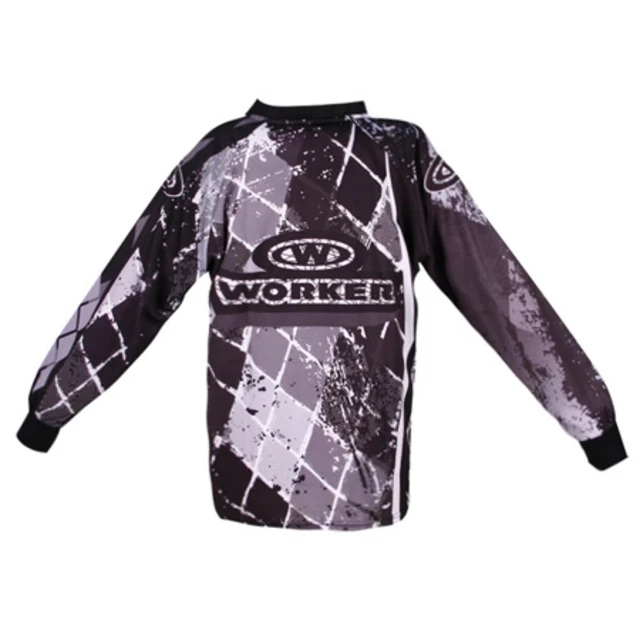 Motocross jersey - Grey Check