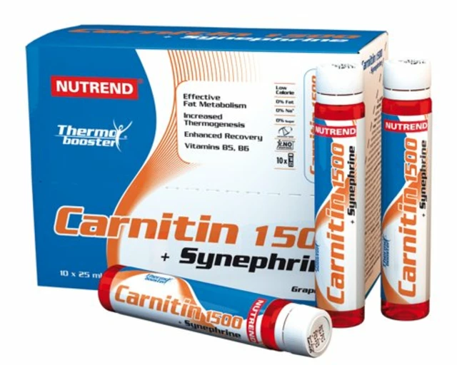 Nutrend Carnitin 1500+Synephrine 10x25 ml