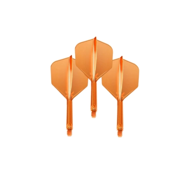 Dart Flights Target K-Flex Neon No.6 In Between – 3-Pack - Fluo Yellow - Fluo Orange