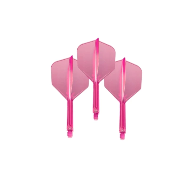 Dart Flights Target K-Flex Neon No.6 In Between – 3-Pack - Fluo Yellow - Fluo Pink