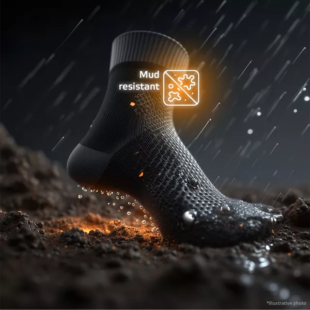 Waterproof Bamboo Socks inSPORTline Pantana AG+ Antibacterial