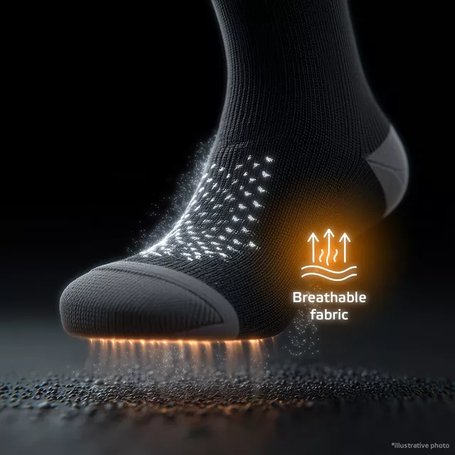 Waterproof Bamboo Socks inSPORTline Pantana AG+ Antibacterial