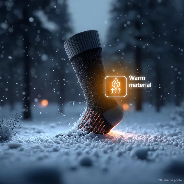 Waterproof Merino Socks inSPORTline Pantesa AG+ Antibacterial