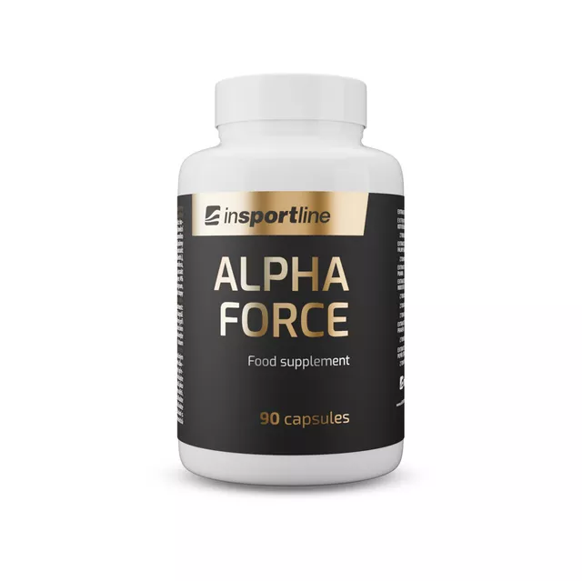 Stimulant inSPORTline AlphaForce – 90 Capsules, with extract of anchor plant and other plants