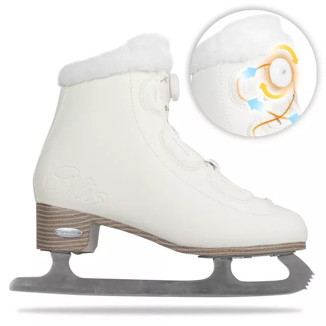Ice Skates w/ Tightening Dial inSPORTline Glis