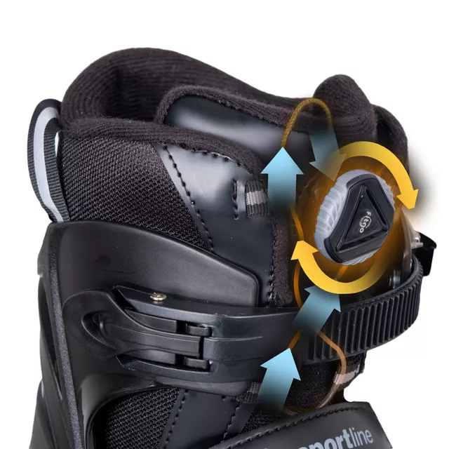 2-in-1 Skates w/ Tightening Dial inSPORTline Noctys
