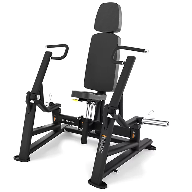 Plate-Loaded Seated Chest Press Machine inSPORTline Velocer