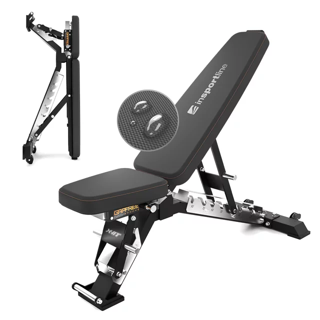 Adjustable Weight Bench inSPORTline X-NT FB40 • GapFree System