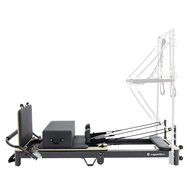 Pilates Reformer inSPORTline Comfolder EVO - Beige