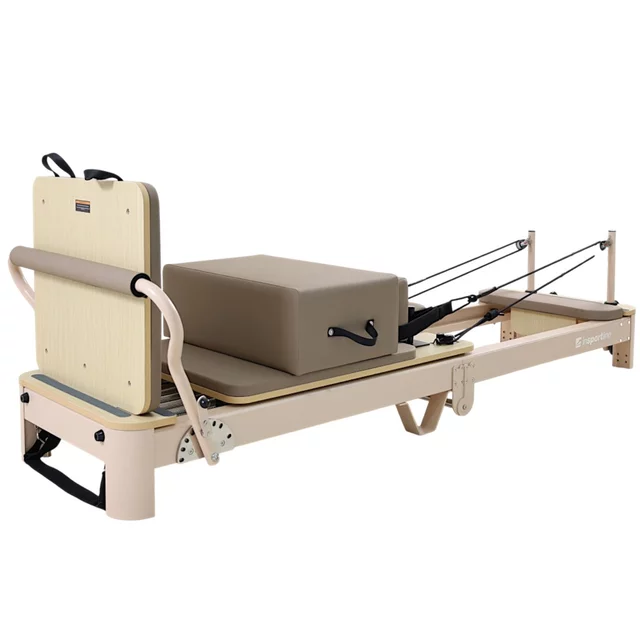 Pilates Reformer inSPORTline Comfolder EVO - Beige