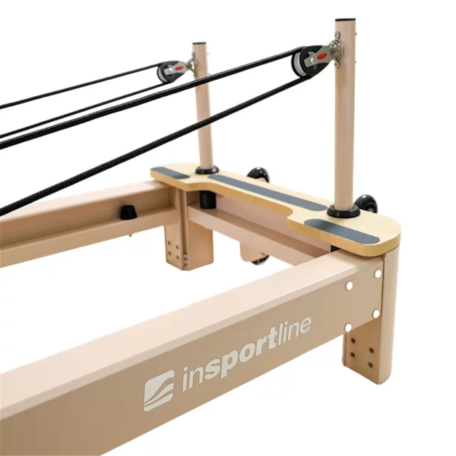 Pilates Reformer inSPORTline Comfolder EVO - Beige